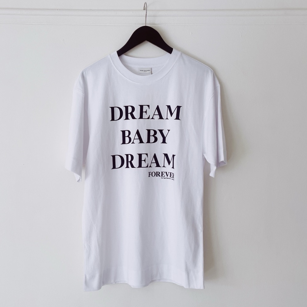 NWT Dries Van Noten “DREAM BABY DREAM” tee